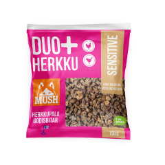 Mush Duo+ Sensitive herkkupala kana-kalkkuna 150 g