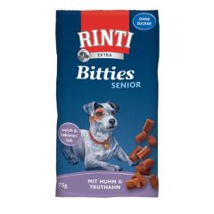 Rinti Bitties Senior kana&kalkkuna 75 g