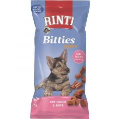 Rinti Bitties Puppy kana & ankka 75 g